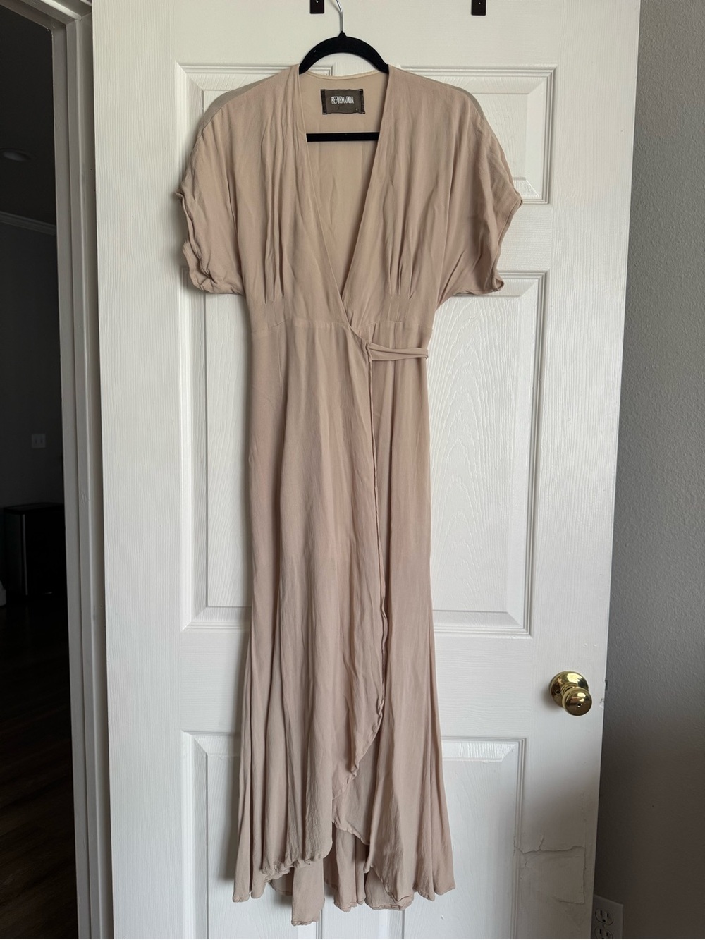 Reformation Wrap Maxi Dress XS